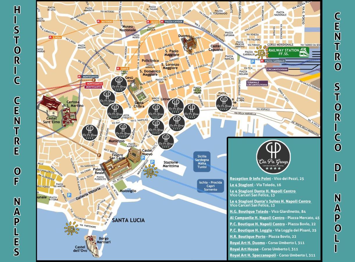 Royal House Napoli Centro, By Clapa Group Hotel Ngoại thất bức ảnh